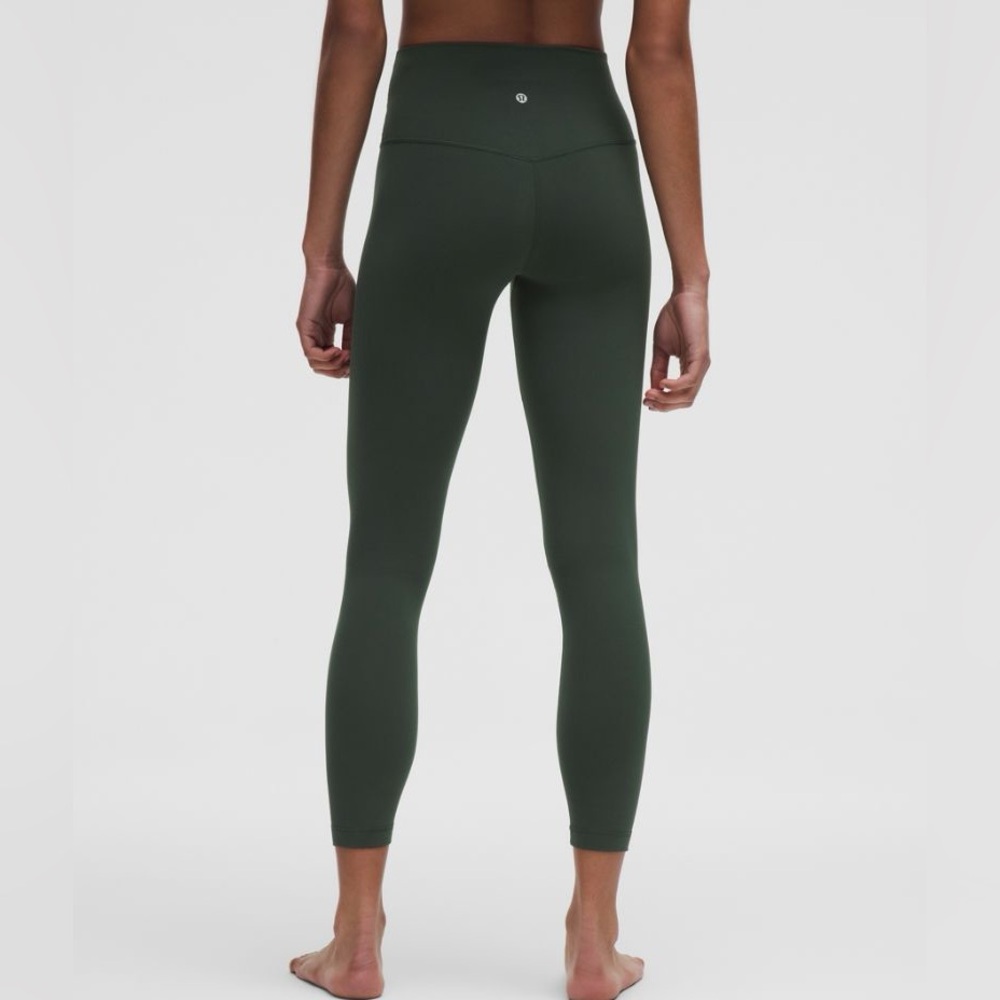LULULEMON Align HR Crop 23” Size 0 | Rainforest Green | Nulu Buttery Soft NWT - Picture 14 of 16